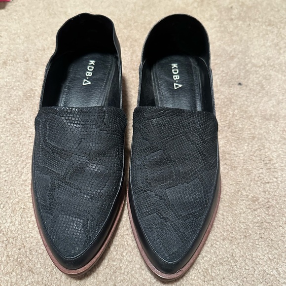 Kelsi Dagger Brooklyn Mamba Convertible Loafer, Black, WEAR TWO WAYS - Picture 2 of 5